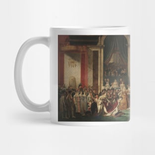 Coronation of Emperor Napoleon I and Coronation of the Empress Josephine in Notre-Dame de Paris, December 2, 1804 by Jacques-Louis David and Georges Rouget Mug